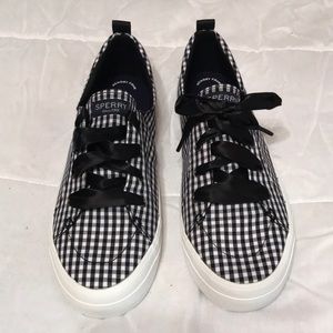 Sperry- Creat Vibe Gingham Black